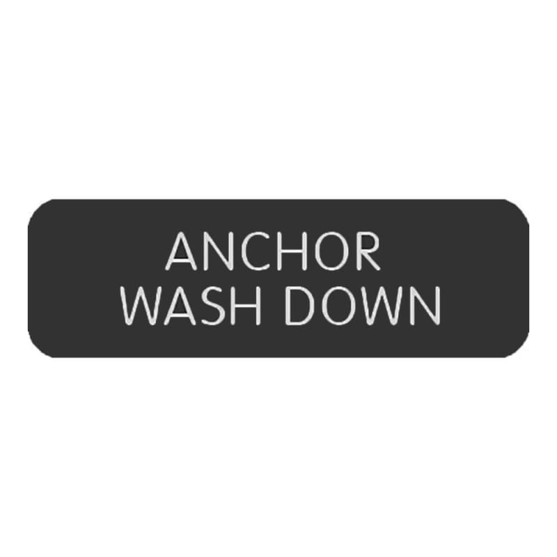 Blue SeaLarge Format Label - Anchor Wash Down [8063-0038] Brand_Blue Sea Systems Electrical Electrical | Switches & Accessories Switches &