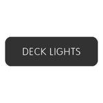 Blue SeaLarge Format Label - Deck Lights [8063-0124] Brand_Blue Sea Systems Electrical Electrical | Switches & Accessories Switches &