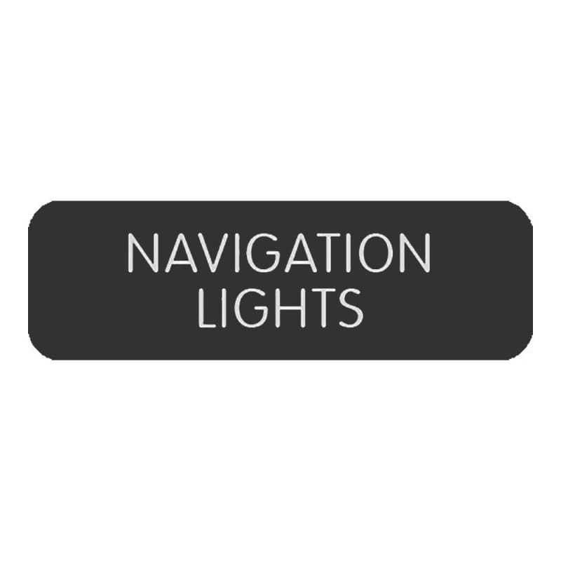 Blue SeaLarge Format Label - Navigation Lights [8063-0327] Brand_Blue Sea Systems Electrical Electrical | Switches & Accessories Switches &