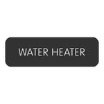 Blue SeaLarge Format Label - Water Heater [8063-0438] Brand_Blue Sea Systems Electrical Electrical | Switches & Accessories Switches &