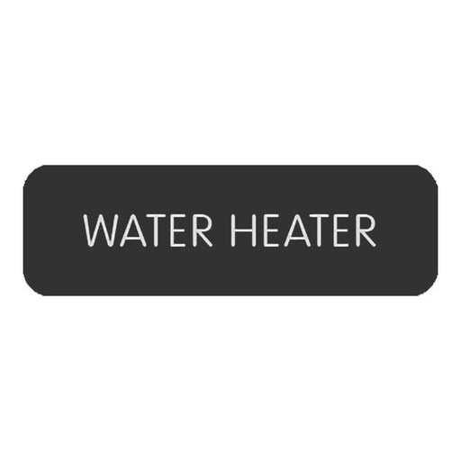 Blue SeaLarge Format Label - Water Heater [8063-0438] Brand_Blue Sea Systems Electrical Electrical | Switches & Accessories Switches &