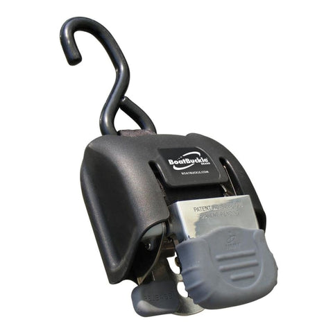 BoatBuckle G2 Retractable Transom Tie-Down - 2-43 - Pair - Stainless Steel [F14256] Brand_BoatBuckle, Trailering, Trailering | Tie-Downs 