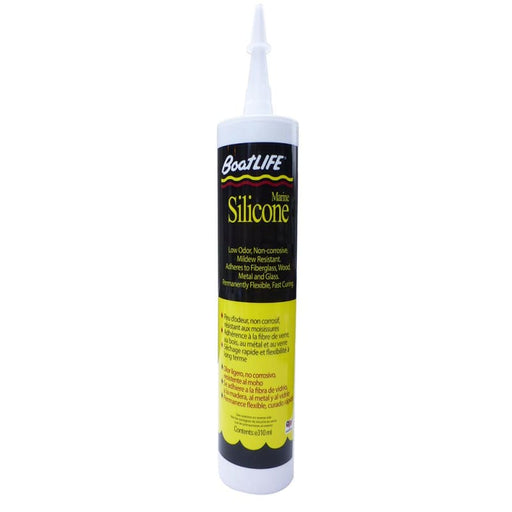 BoatLIFE Silicone Rubber Sealant Cartridge - White [1151] Boat Outfitting, Boat Outfitting | Adhesive/Sealants, Brand_BoatLIFE 