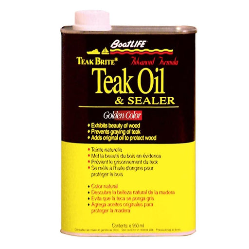 BoatLIFE Teak Brite Advanced Formula Teak Oil - 32oz [1188] Boat Outfitting, Boat Outfitting | Cleaning, Brand_BoatLIFE Cleaning CWR