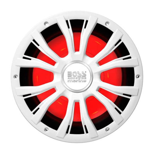 Boss Audio 10 MRG10W Subwoofer w/RGB Lighting - White - 800W [MRGB10W] Brand_Boss Audio, Entertainment, Entertainment | Subwoofers 