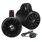Boss Audio 4 BM40AMPBT Amplified Waketower Speakers - Matte Black - 500W [BM40AMPBT] Brand_Boss Audio, Entertainment, Entertainment | 