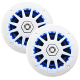 Boss Audio 6.5 MRGB65 Speakers w/RGB Lighting - White - 200W [MRGB65] Brand_Boss Audio, Entertainment, Entertainment | Speakers Speakers CWR