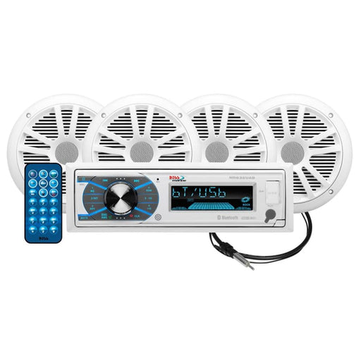 Boss Audio MCK632WB.64 Marine Stereo 2 Pairs of 6.5 Speaker Kit - White [MCK632WB.64] Brand_Boss Audio, Entertainment, Entertainment |