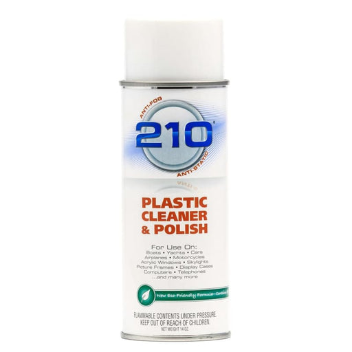 Camco 210 Plastic Cleaner Polish - 14oz Spray - Case of 12 [40934CASE] Boat Outfitting, Boat Outfitting | Cleaning, Brand_Camco Cleaning CWR
