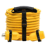 Camco 30 Amp Power Grip Marine Extension Cord - 50 M-Locking/F-Locking Adapter [55613] Boat Outfitting, Boat Outfitting | Shore Power, 