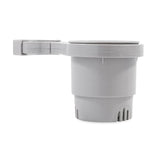 Camco Clamp-On Rail Mounted Cup Holder - Small for Up to 1-1/4 Rail - Grey [53093] 1st Class Eligible, Boat Outfitting, Boat Outfitting | 