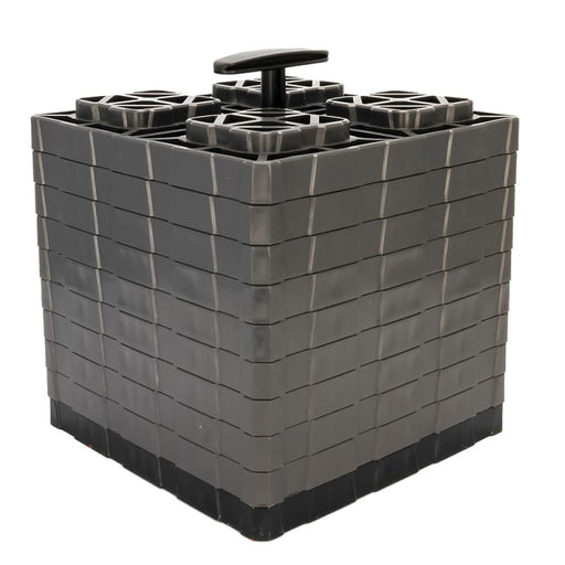 Camco FasTen Leveling Blocks XL w/T-Handle - 2x2 - Grey *10-Pack [44527] Brand_Camco, Trailering, Trailering | Hitches & Accessories Hitches