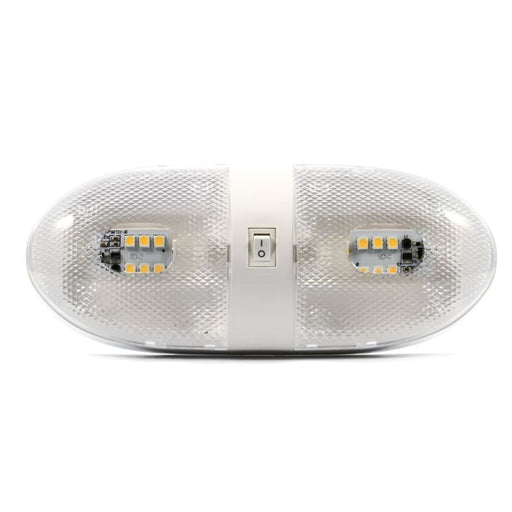 Camco LED Double Dome Light - 12VDC - 320 Lumens [41321] 1st Class Eligible, Brand_Camco, Camping, Camping | Accessories, Lighting 