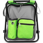 Camping Stool Backpack Cooler - Green camping, Camping | Accessories, Camping | Waterproof Bags & Cases, hiking, outdoor Sports & Outdoors 