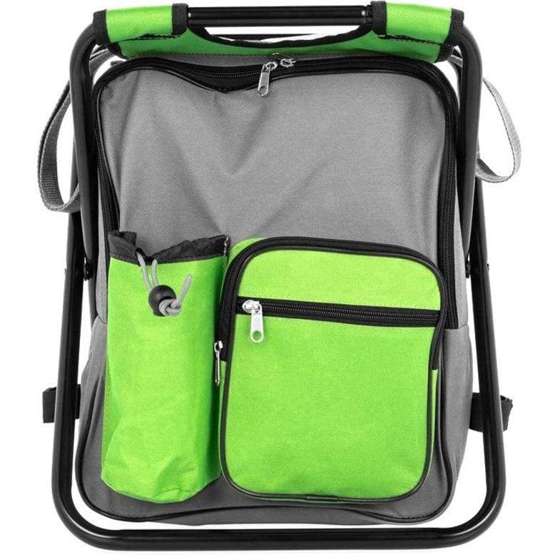 Camping Stool Backpack Cooler - Green camping, Camping | Accessories, Camping | Waterproof Bags & Cases, hiking, outdoor Sports & Outdoors 