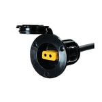Cannon Flush Mount Power Port - Black [1903012] 1st Class Eligible, Brand_Cannon, Hunting & Fishing, Hunting & Fishing | Downrigger