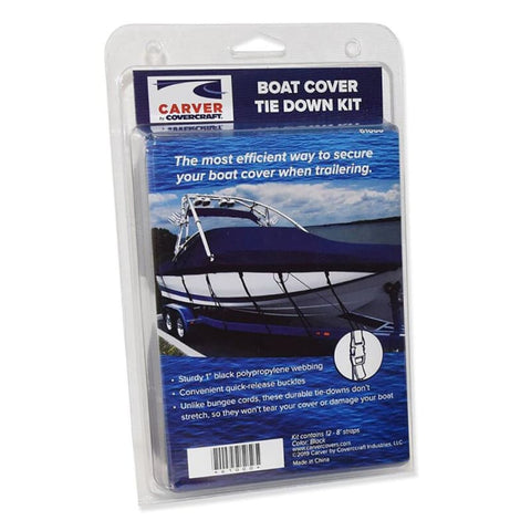 Carver Boat Cover Tie Down Kit [61000] Boat Outfitting, Boat Outfitting | Accessories, Brand_Carver by Covercraft Accessories CWR