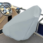 Carver Poly-Flex II Captains Chair Cover - Fits up to 32H x 26W x 25D - Grey [61061F-10] Boat Outfitting, Boat Outfitting | Winter Covers,