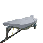 Carver Poly-Flex II Styled-to-Fit Boat Cover f/12.5 Open Jon Boats - Grey [74200F-10] Boat Outfitting, Boat Outfitting | Winter Covers,