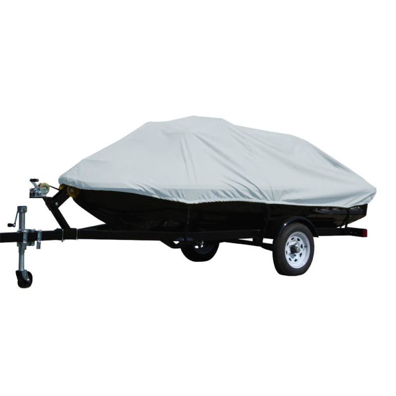 Carver Poly-Flex II Styled-to-Fit Cover f/2-3 Seater Personal Watercrafts - 124 X 48 X 44 - Grey [4002F-10] Boat Outfitting, Boat Outfitting
