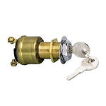 Cole Hersee 3 Position Brass Ignition Switch [M-550-BP] 1st Class Eligible, Brand_Cole Hersee, Electrical, Electrical | Switches &