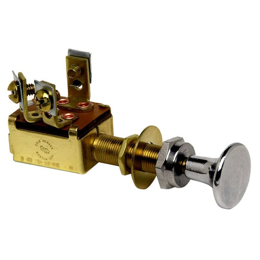 Cole Hersee Push Pull Switch SPST On-Off 3 Screw [M-527-BP] 1st Class Eligible, Brand_Cole Hersee, Electrical, Electrical | Switches &