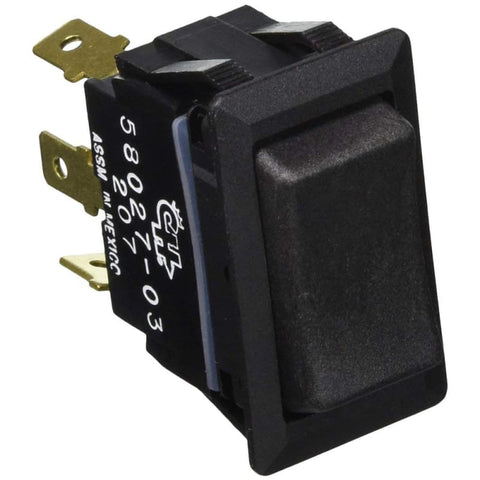 Cole Hersee Sealed Rocker Switch Non-Illuminated SPDT On-Off-On 3 Blade [58027-03-BP] 1st Class Eligible, Brand_Cole Hersee, Electrical,