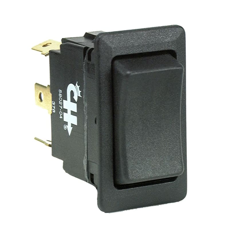 Cole Hersee Sealed Rocker Switch Non-Illuminated SPDT (On)-Off-(On) 3 Blade [58027-04-BP] 1st Class Eligible, Brand_Cole Hersee, Electrical,