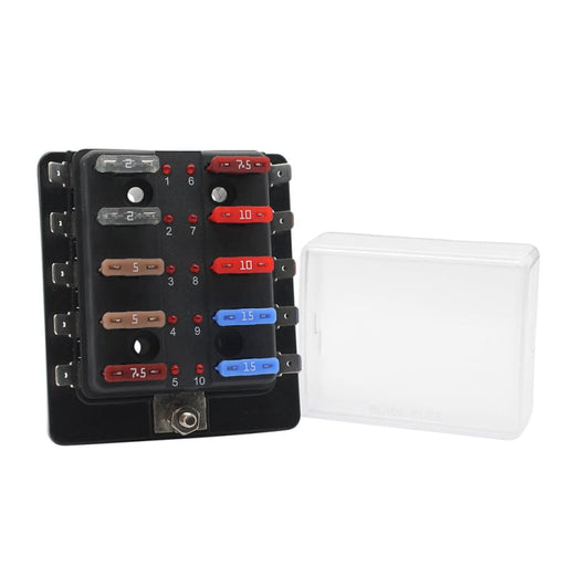 Cole Hersee Standard 10 ATO Fuse Block w/LED Indicators [880023-BP] Brand_Cole Hersee, Electrical, Electrical | Fuse Blocks & Fuses Fuse
