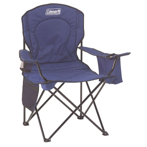 Coleman Cooler Quad Chair - Blue [2000035685] Brand_Coleman, Camping, Camping | Furniture, Outdoor, Outdoor | Camping Camping CWR