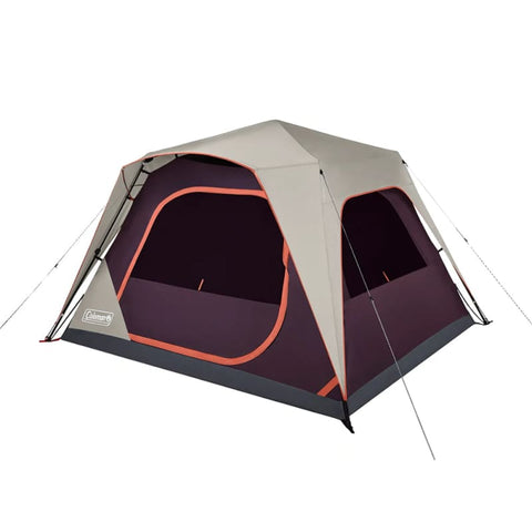 Coleman Skylodge 6-Person Instant Camping Tent - Blackberry [2000038278] Brand_Coleman, Camping, Camping | Tents Tents CWR