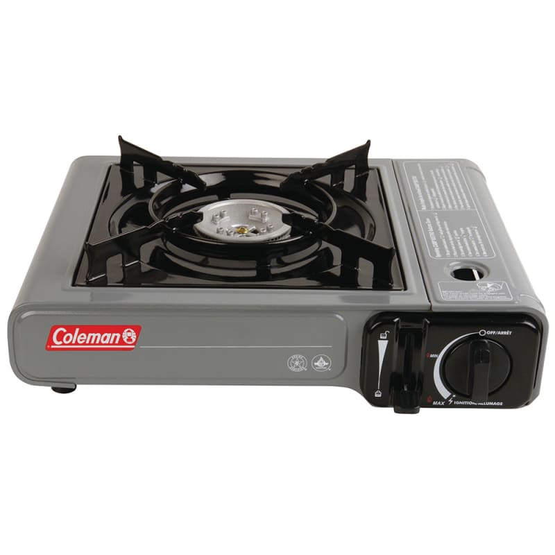 Coleman Table Top 1 Burner Butane Camping Stove - Grey [2000037885] Brand_Coleman, Camping, Camping | Grills, Outdoor, Outdoor | Camping 