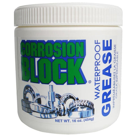 Corrosion Block High Performance Waterproof Grease - 16oz Tub - Non-Hazmat Non-Flammable Non-Toxic *Case of 6* [25016CASE] Automotive/RV,