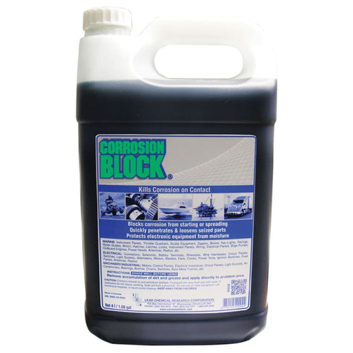 Corrosion Block Liquid 4-Liter Refill - Non-Hazmat Non-Flammable Non-Toxic [20004] Automotive/RV, Automotive/RV | Cleaning, Boat Outfitting,