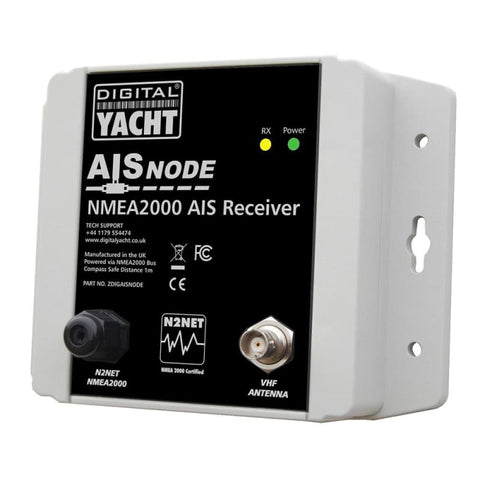 Digital Yacht AISnode NMEA 2000 Boat AIS Class B Receiver [ZDIGAISNODE] Brand_Digital Yacht, Marine Navigation & Instruments, Marine 