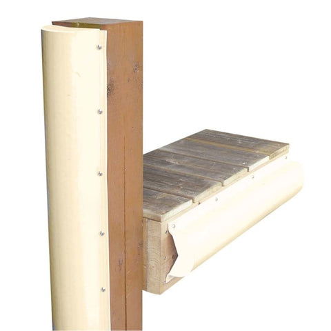 Dock Edge Piling Bumper - One End Capped - 6 - Beige [1020SF] Anchoring & Docking, Anchoring & Docking | Bumpers/Guards, Brand_Dock Edge