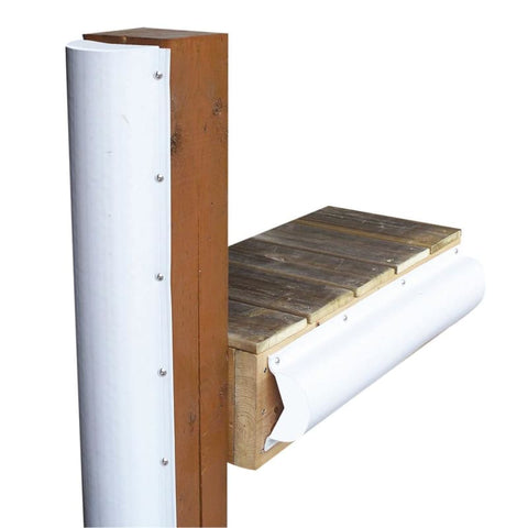 Dock Edge Piling Bumper - One End Capped - 6’ - White [1020-F] Anchoring & Docking, Anchoring & Docking | Bumpers/Guards, Brand_Dock Edge 