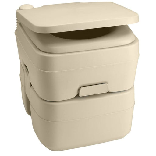 Dometic 965 MSD Portable Toilet w/Mounting Brackets - 5 Gallon - Parchment [311196502] Brand_Dometic, Marine Plumbing & Ventilation, Marine