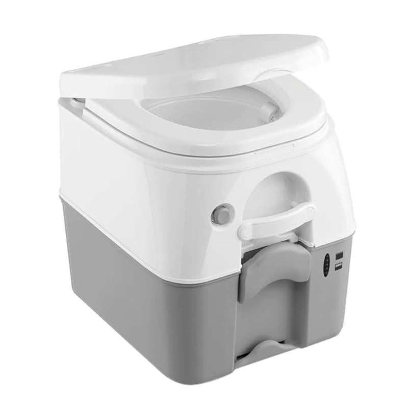 Dometic 975 MSD Portable Toilet w/Mounting Brackets - 5 Gallon - Grey [301197506] Brand_Dometic, Marine Plumbing & Ventilation, Marine