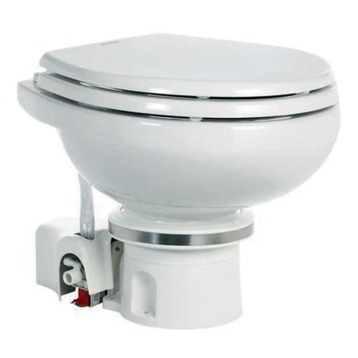Dometic MasterFlush 7120 White Electric Macerating Toilet w/Orbit Base - Fresh Water [9108824451] Brand_Dometic, Marine Plumbing &