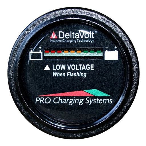 Dual Pro Battery Fuel Gauge - DeltaView Link Compatible - 36V System (3-12V Batteries 6-6V Batteries) [BFGWOV36V] 1st Class Eligible,