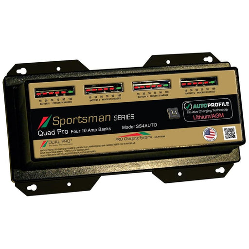 Dual Pro SS4 Auto 40A - 4-Bank Lithium/AGM Battery Charger [SS4AUTO] Brand_Dual Pro, Electrical, Electrical | Battery Chargers Battery