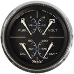 Faria Chesapeake Black 4 Multifunction Gauge [33751] Boat Outfitting, Boat Outfitting | Gauges, Brand_Faria Beede Instruments, Marine 