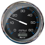 Faria Chesapeake Black 5 Tachometer w/Digital Hourmeter - 6000 RPM (Gas) (Inboard) [33763] Boat Outfitting, Boat Outfitting | Gauges, 