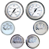 Faria Chesapeake White SS Boxed Set - Inboard Motors [KTF001] Boat Outfitting Boat Outfitting | Gauges Brand_Faria Beede Instruments Marine