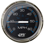 Faria Chesepeake Black 4 Studded Speedometer - 60MPH (GPS) [33749] 1st Class Eligible, Boat Outfitting, Boat Outfitting | Gauges, 