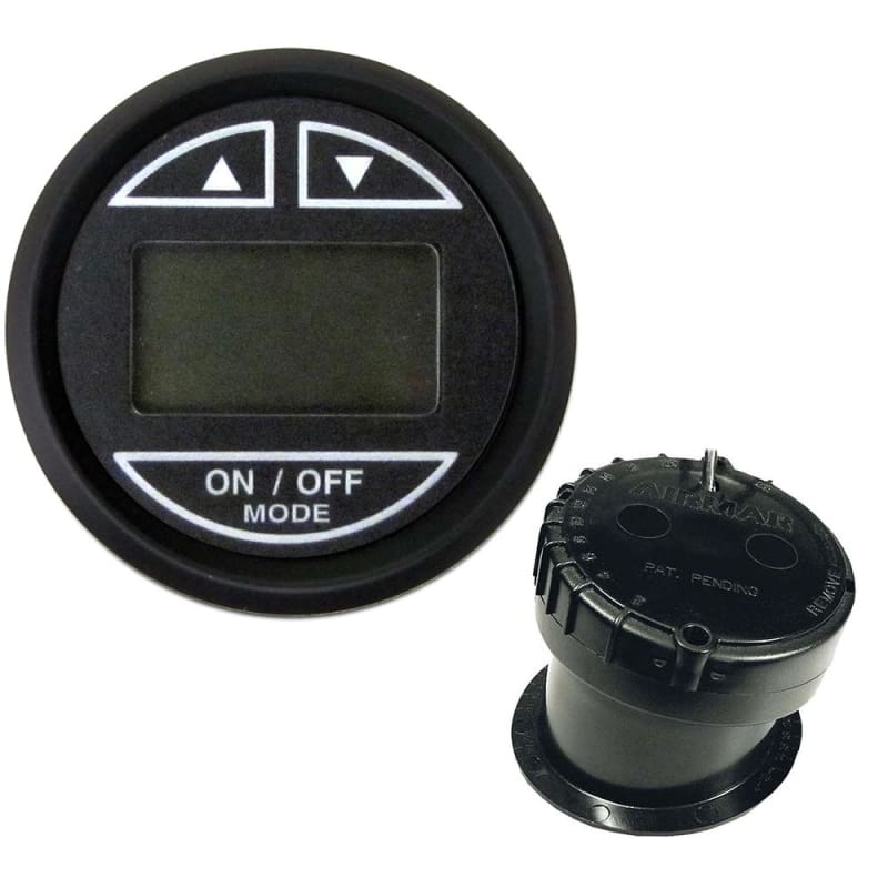 Faria Euro Black 2 Depth Sounder w/In-Hull Transducer [12851] Boat Outfitting, Boat Outfitting | Gauges, Brand_Faria Beede Instruments,