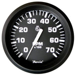 Faria Euro Black 4 Tachometer - 7,000 RPM (Gas - All Outboard) [32805] Boat Outfitting, Boat Outfitting | Gauges, Brand_Faria Beede