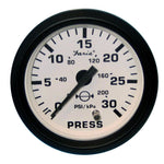 Faria Euro White 2 Water Pressure Gauge (30 PSI) [12903] Boat Outfitting, Boat Outfitting | Gauges, Brand_Faria Beede Instruments, Marine