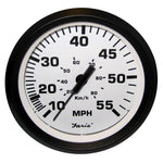 Faria Euro White 4 Speedometer - 55MPH (Pitot) [32909] Boat Outfitting, Boat Outfitting | Gauges, Brand_Faria Beede Instruments, Marine 